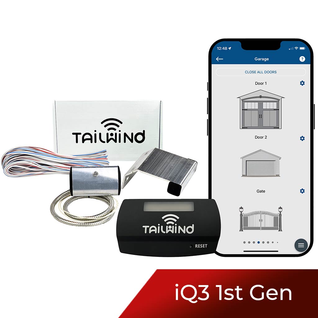 Tailwind iQ3 1st Generation Smart Garage Controller with J-track